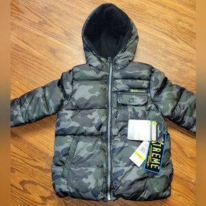 Ixtreme Camo Puffer Jacket Toddler 24 months NWT